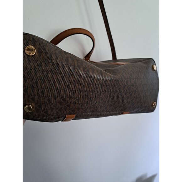 Michael Kors Beck Medium Logo Satchel - Picture 6 of 9